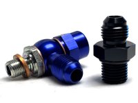 6AN Inlet/Outlet Fittings (Bosch FP200/7 + 044) (image for) 6AN Inlet/Outlet Fittings (Bosch FP200/7 + 044)