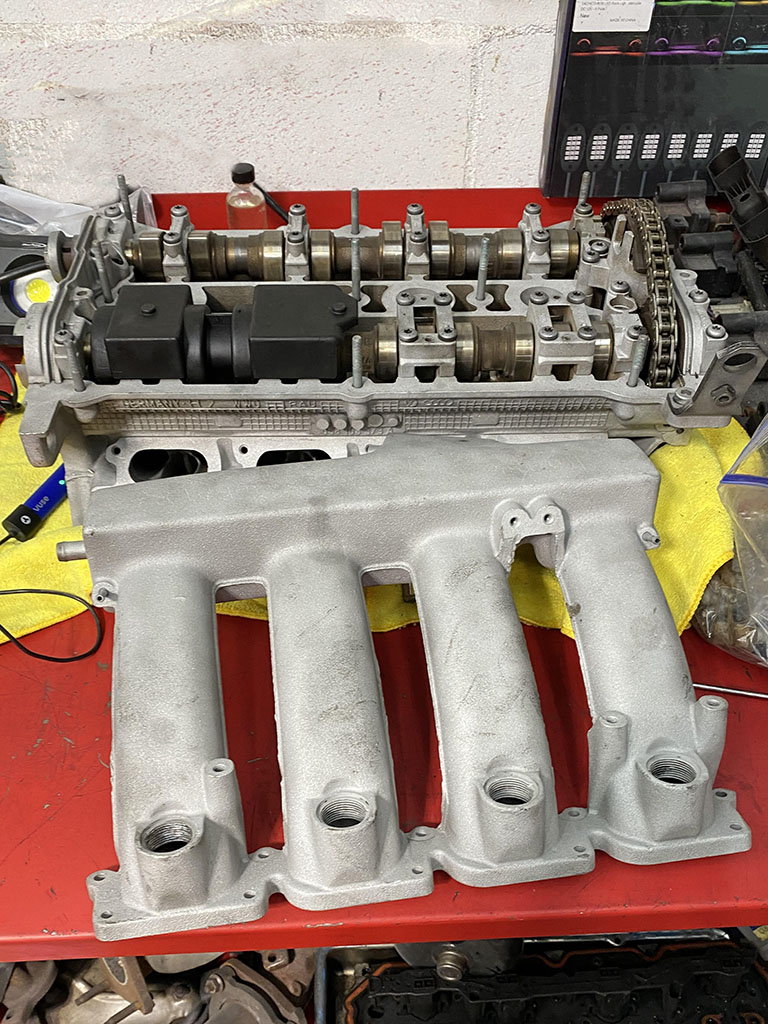 1.8T intake injector bung holes