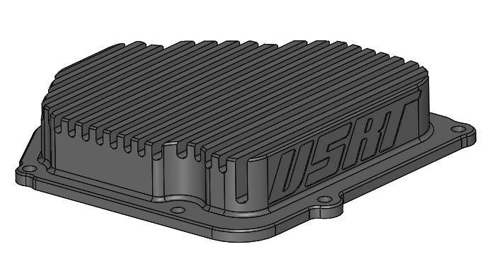 USRT DSG COLD COVER finned transmission plate CAD