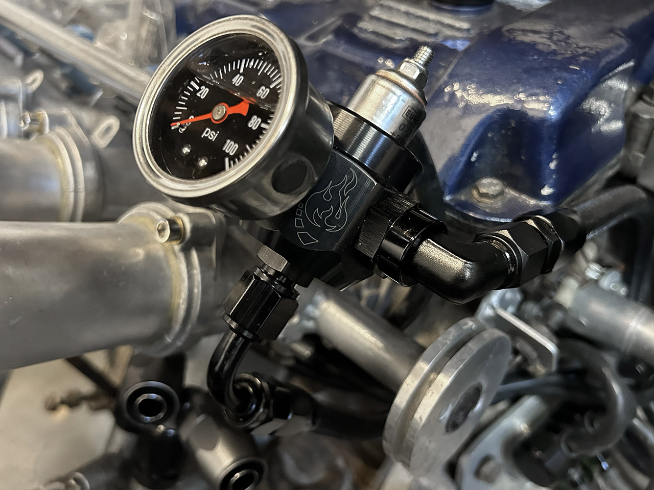 Bosch adjustable FPR + gauge, VW 16V ITB