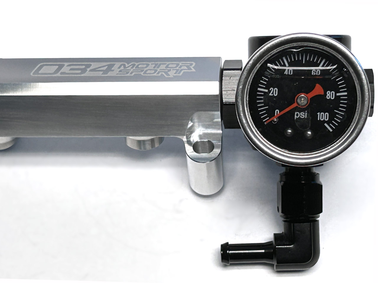 VW R32 fuel rail + FPR gauge