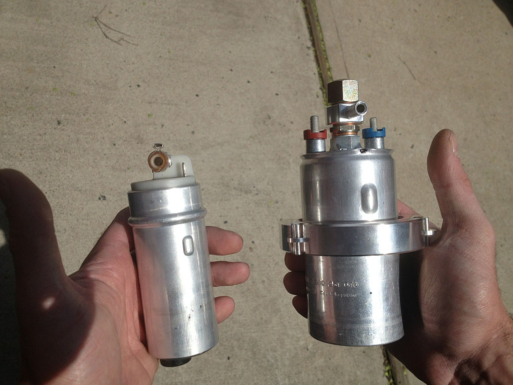 Bosch 040 pump compared to stock Audi B5