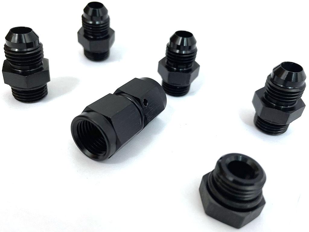 (image for) Fuel Rail Fittings Kit (6AN) - Click Image to Close