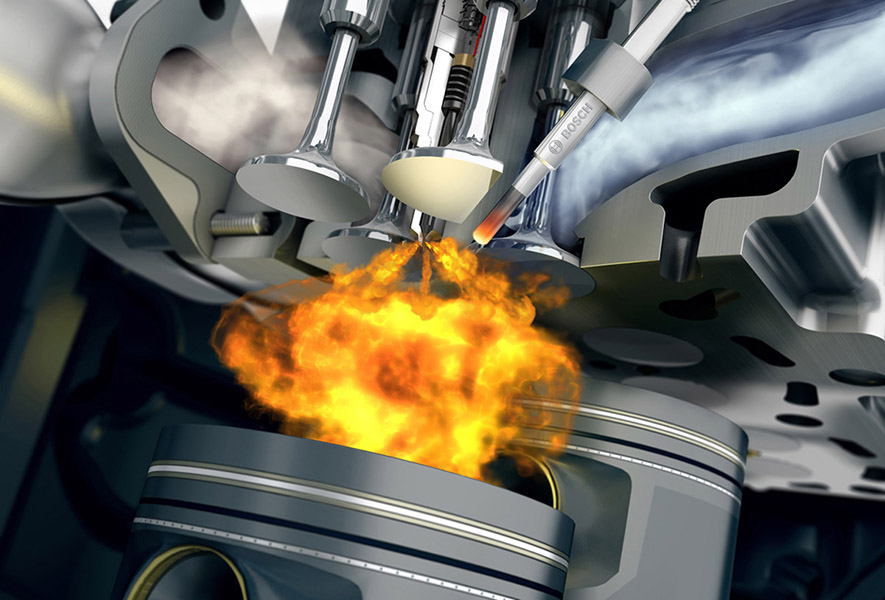 USRT direct port water/meth boosts OCTANE