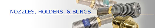 Nozzles, Holders, & Bungs