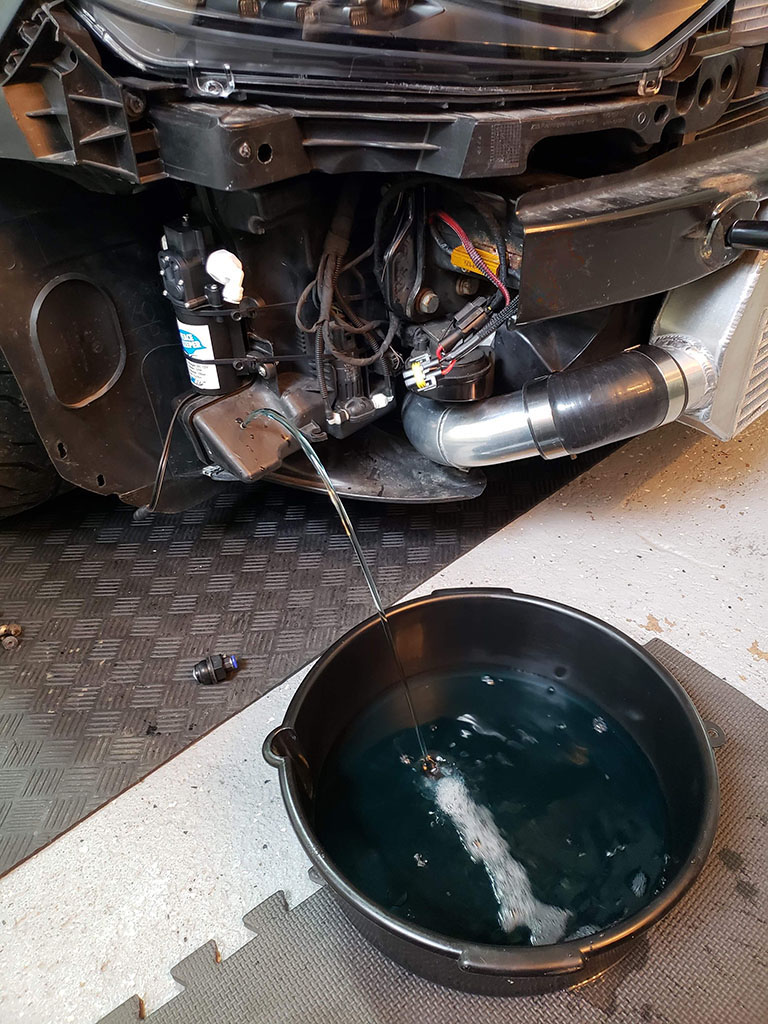 USRT FMIC spray system (pump mounted)